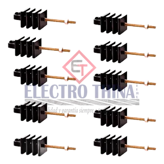 Aislador para cerco electrico templador