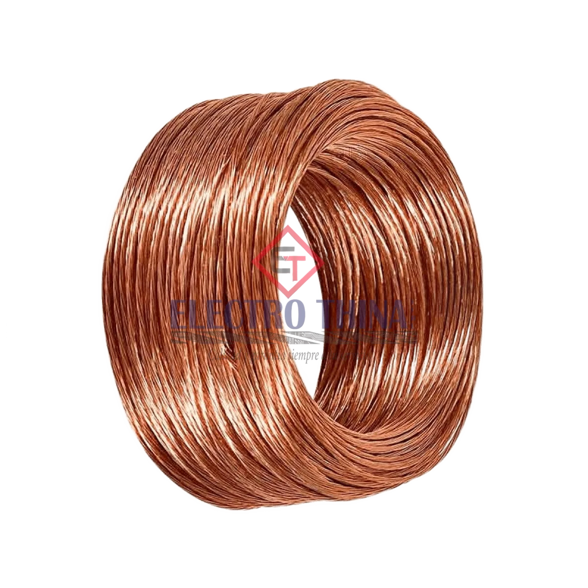 Cable de cobre desnudo