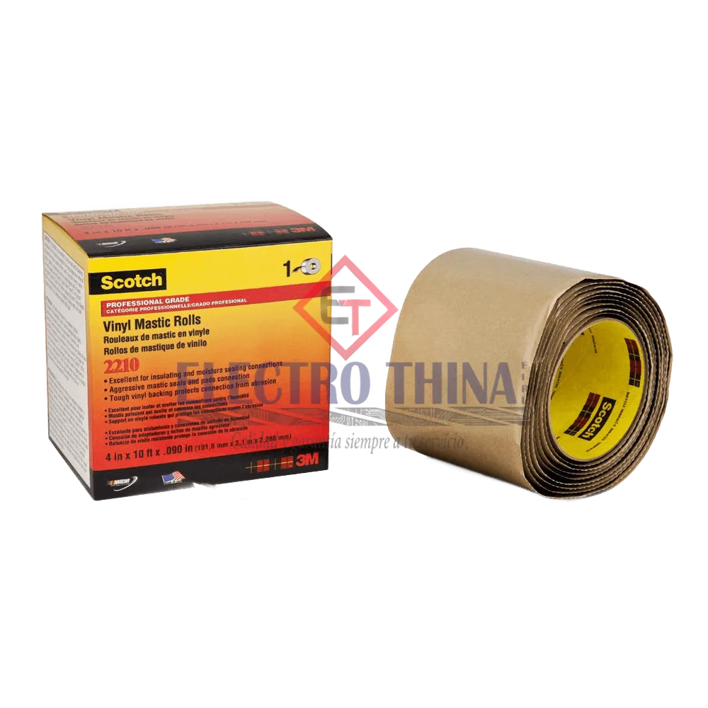 Cinta mastic 3M Scotch 2210 para sellar conexiones