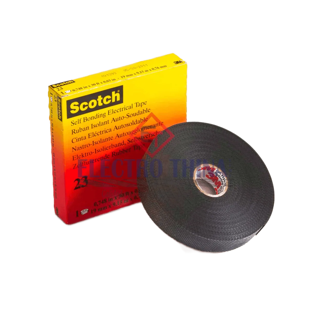 Cinta vulcanizante 3M Scotch 23 de goma EPR