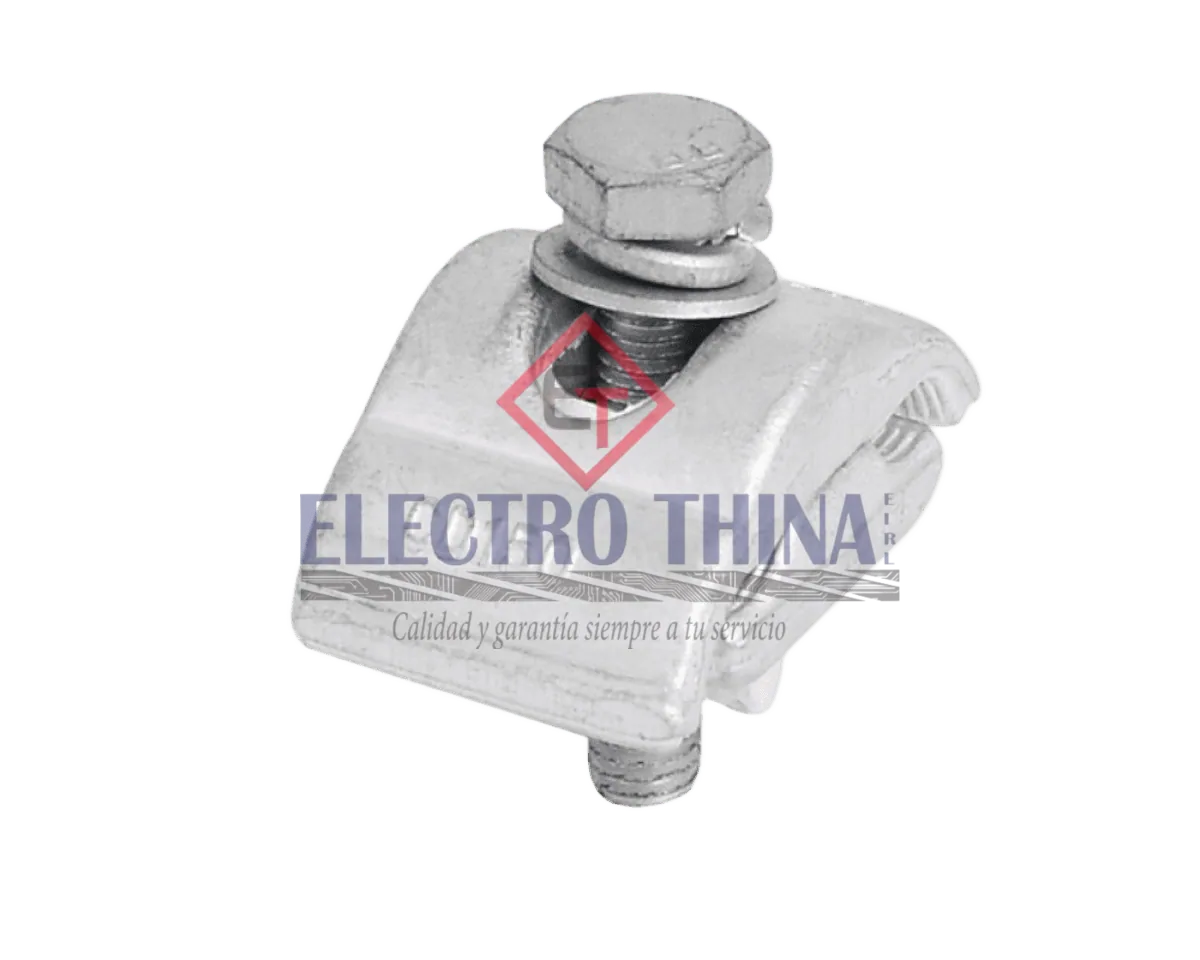 Conector bimetálico acero-cobre de 1 perno